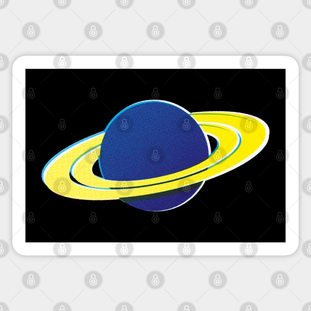 Saturn Sticker by daparacami